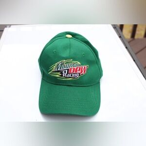 Mountain Dew racing baseball hat
